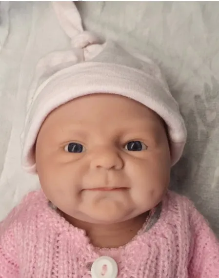 Bebe reborn Full Soft Body Silicone Platinum