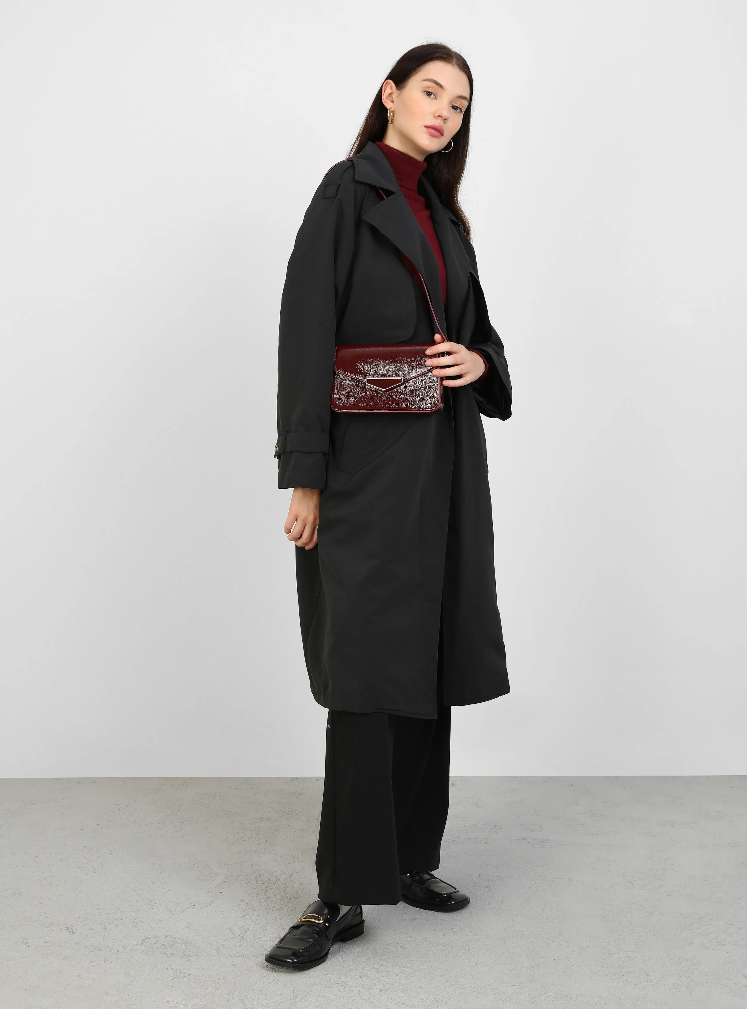 Burgundy - Cross Bag