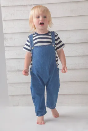 Bébé Rocks Denim Dungarees Babybugz BZ56