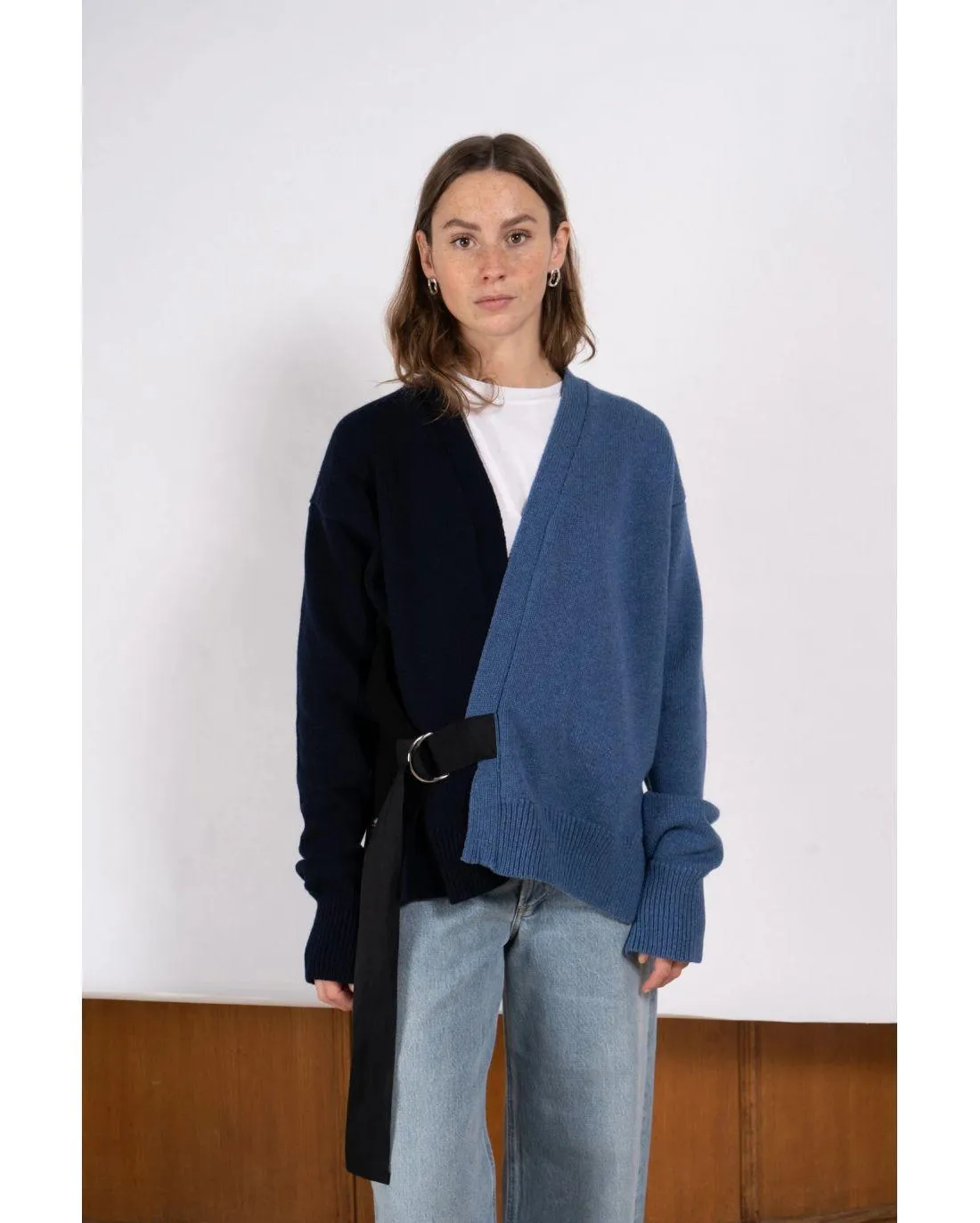Cardigan HANDFRAMED BLUE/NAVY/BLACK - La Fetiche | Chez Maman Rouen