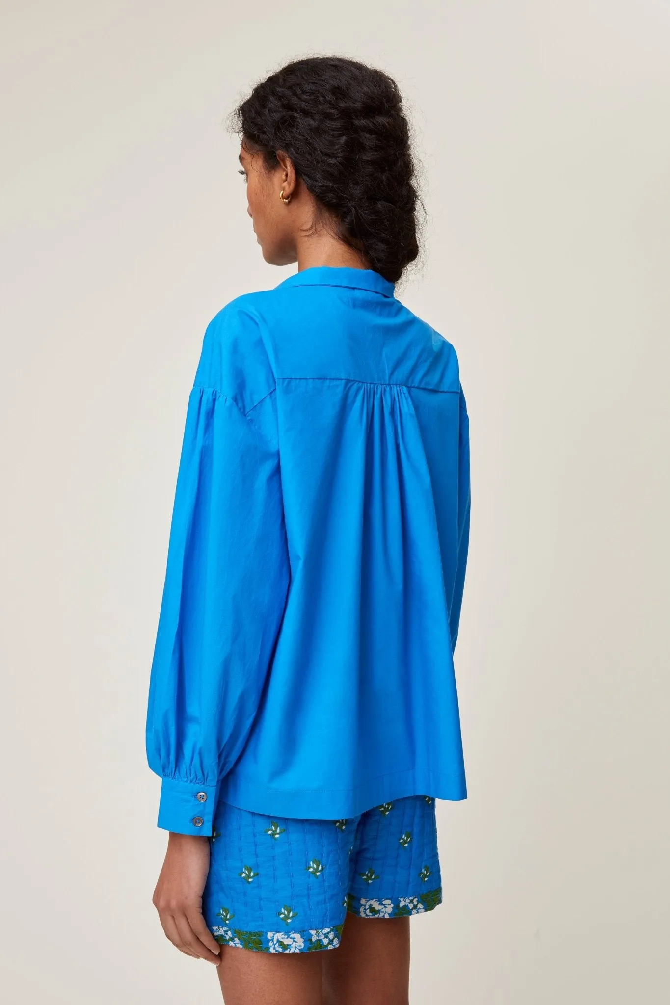 Chemise Malou N°731 Popeline Blue Worker