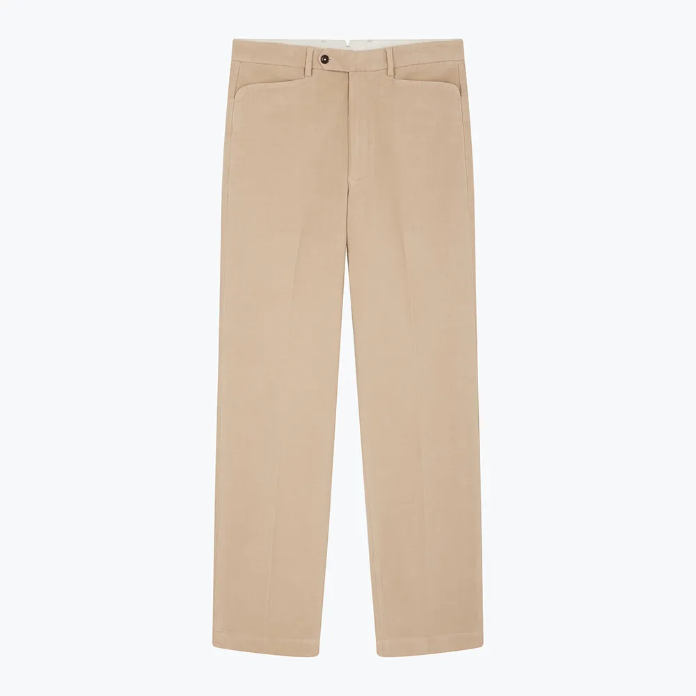 Chino Moleskine Beige à poches cavalières