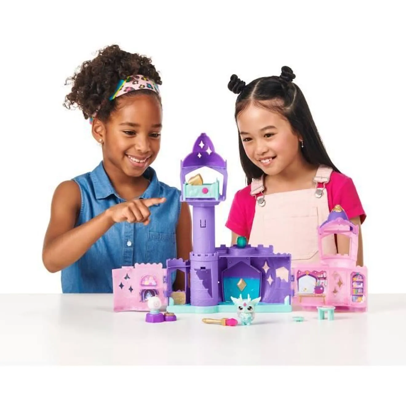 Château magique - MOOSE TOYS - Playset - Mixlings pour enfant de 5 ans et plus rose - 