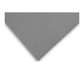 Drap Plat Camille Coton Percale 180x290 Cm Gris