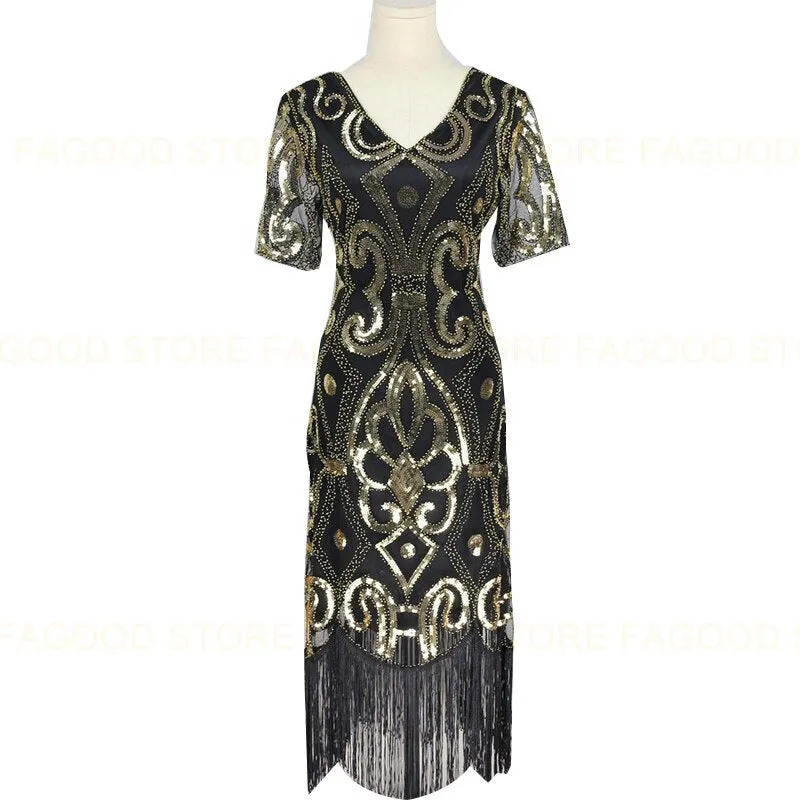 Déguisement Robe Charleston Grande Taille