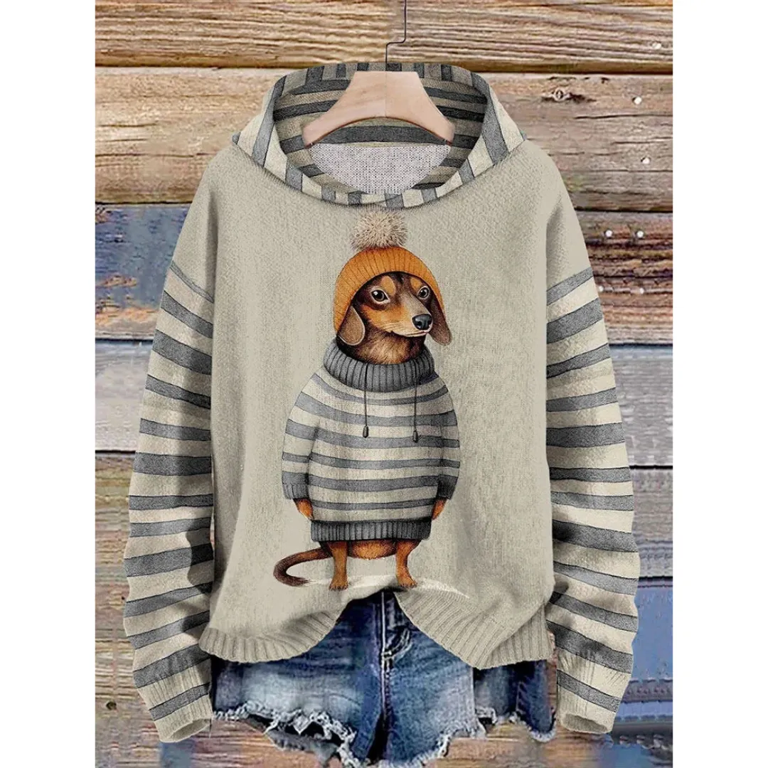 Fay | Femme Sweat  Capuche Imprimé | L'hiver
