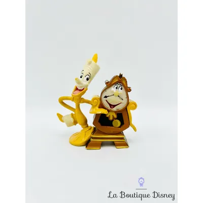Figurine Big Ben Lumière La belle et la bête Disney Store 2011 Playset 8 cm