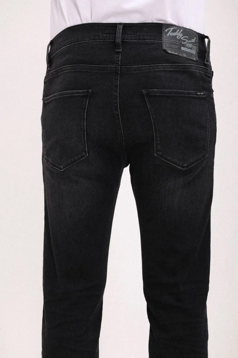 Jean coupe regular slim ROCK DUAL MOVE longueur 32 BLACK USED