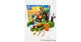 Jouet Figurines Campement Robin des Bois Disney Heroes Famosa vintage ensemble de jeu playset