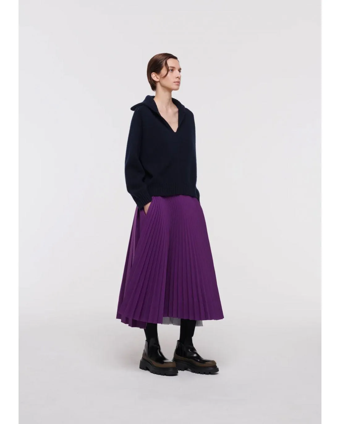 JUPE AUBERGINE - Plan C | Chez Maman Rouen