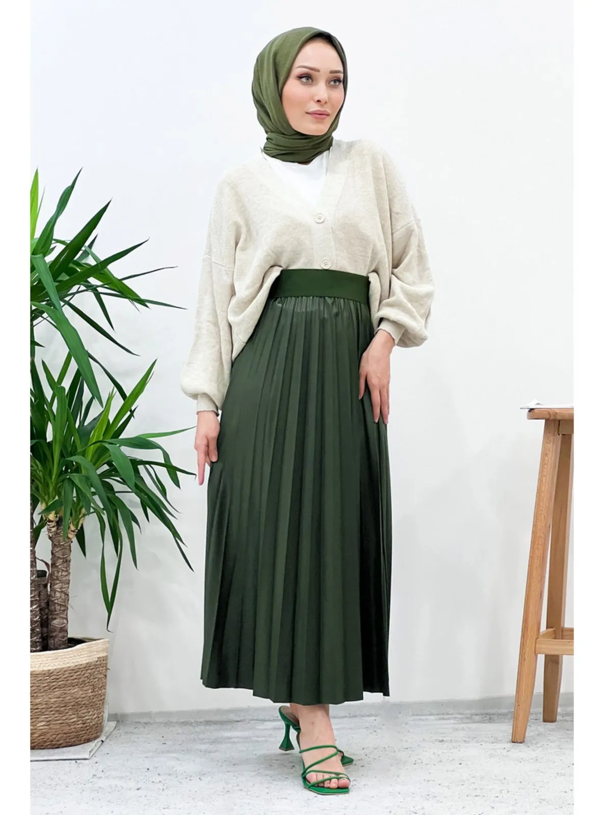 Khaki Skirt