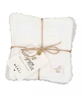 La cigogne de Lily : Fagot de lingettes lavables - 100% Ecoresponsable - Mer(e)veilleuse