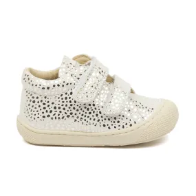 Naturino Cocoon VL Suede St White Platinum - Aimée la fée - Chausseur enfants - Paris