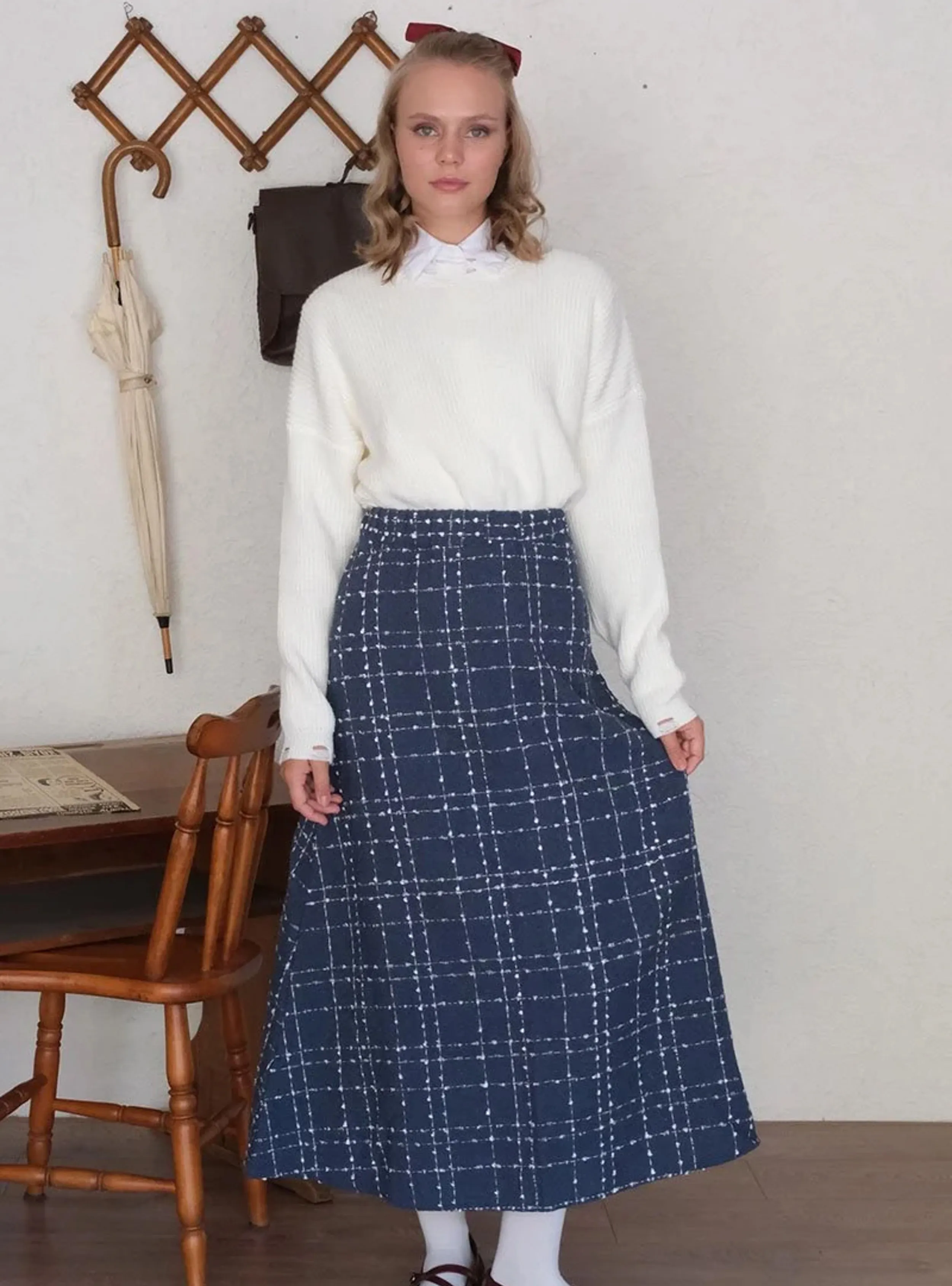Navy Blue - Skirt