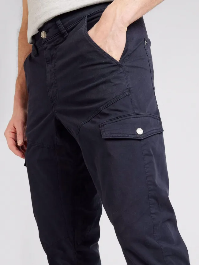 Pantalon cargo new kombat bleu marine homme - Guess | wimod