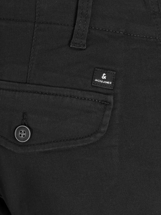 Pantalon cargo paul flake 542 noir garçon - Jack & Jones | wimod