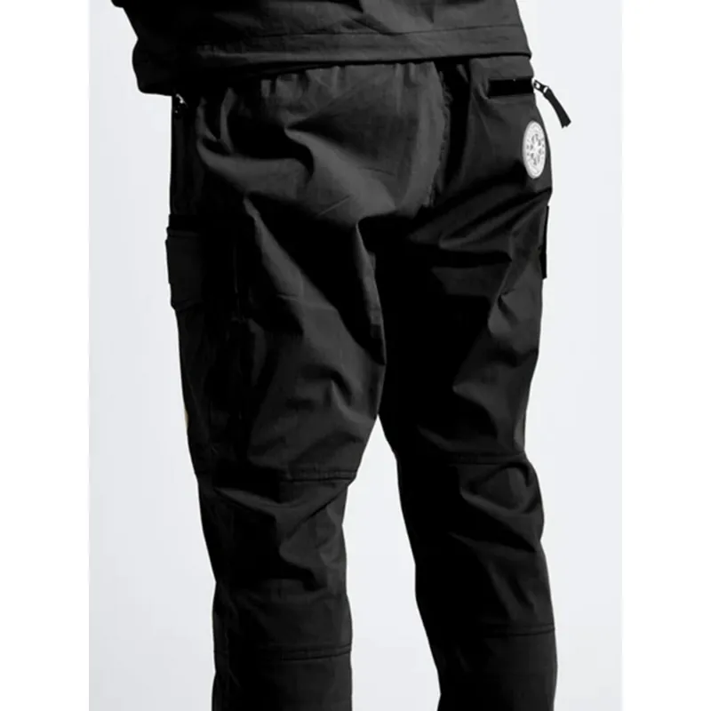 Pantalon okinawa cargo noir homme - Double Hood | wimod