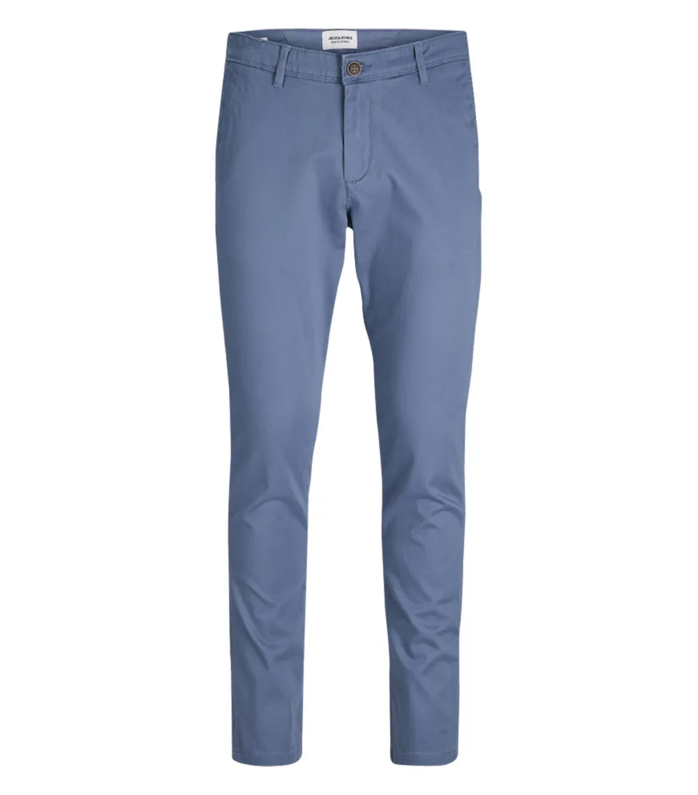Pantalon Premium Marco Bowie en coton mélangé bleu