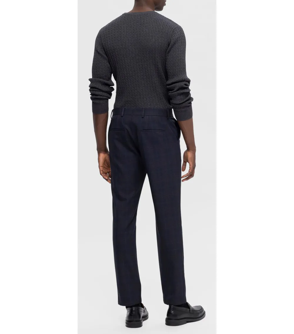 Pantalon Selected Robert  marine