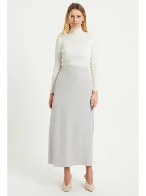 Pencil Skirt Gray