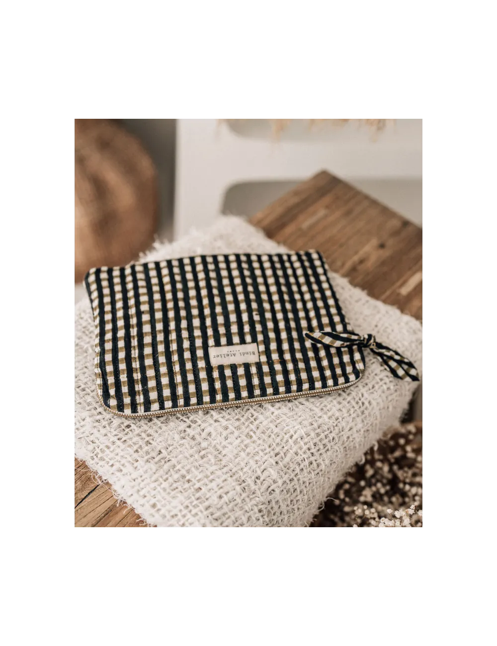 Pochette plate / Ipad - Tara Reglisse