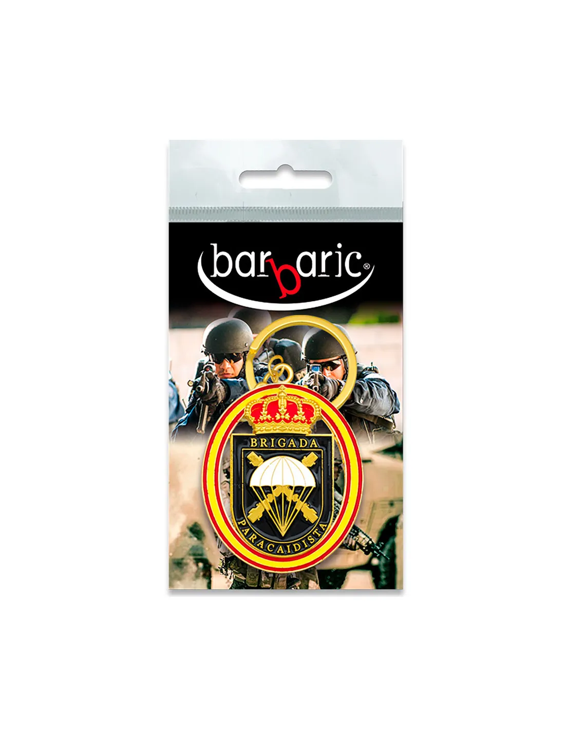 Porte-clés Brigade Parachutiste Espagnole ⚔️ Boutique Épées