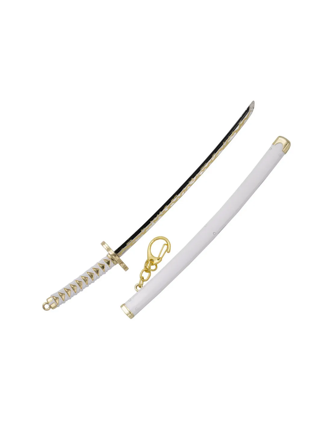 Porte-clés katana Agatsuma Zenitsu, Demon Slayer ⚔️ Boutique Épées