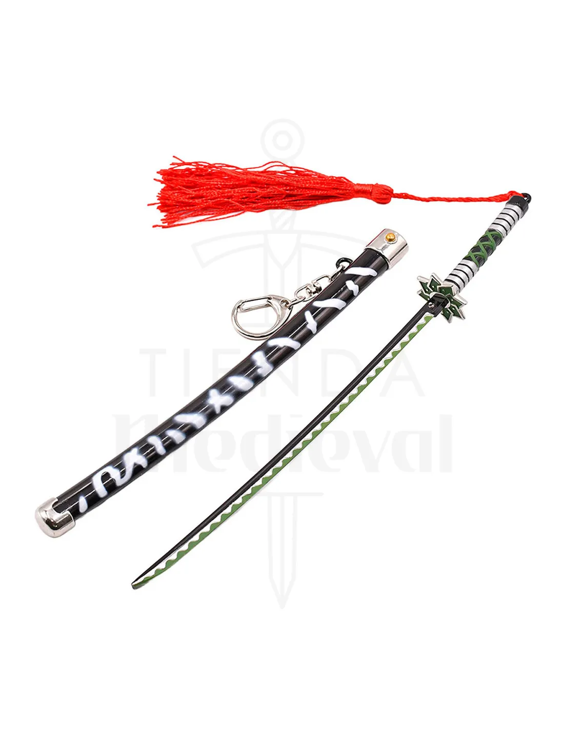 Porte-clés Shinazugawa Sanemi katana, Demon Slayer ⚔️ Boutique Épées