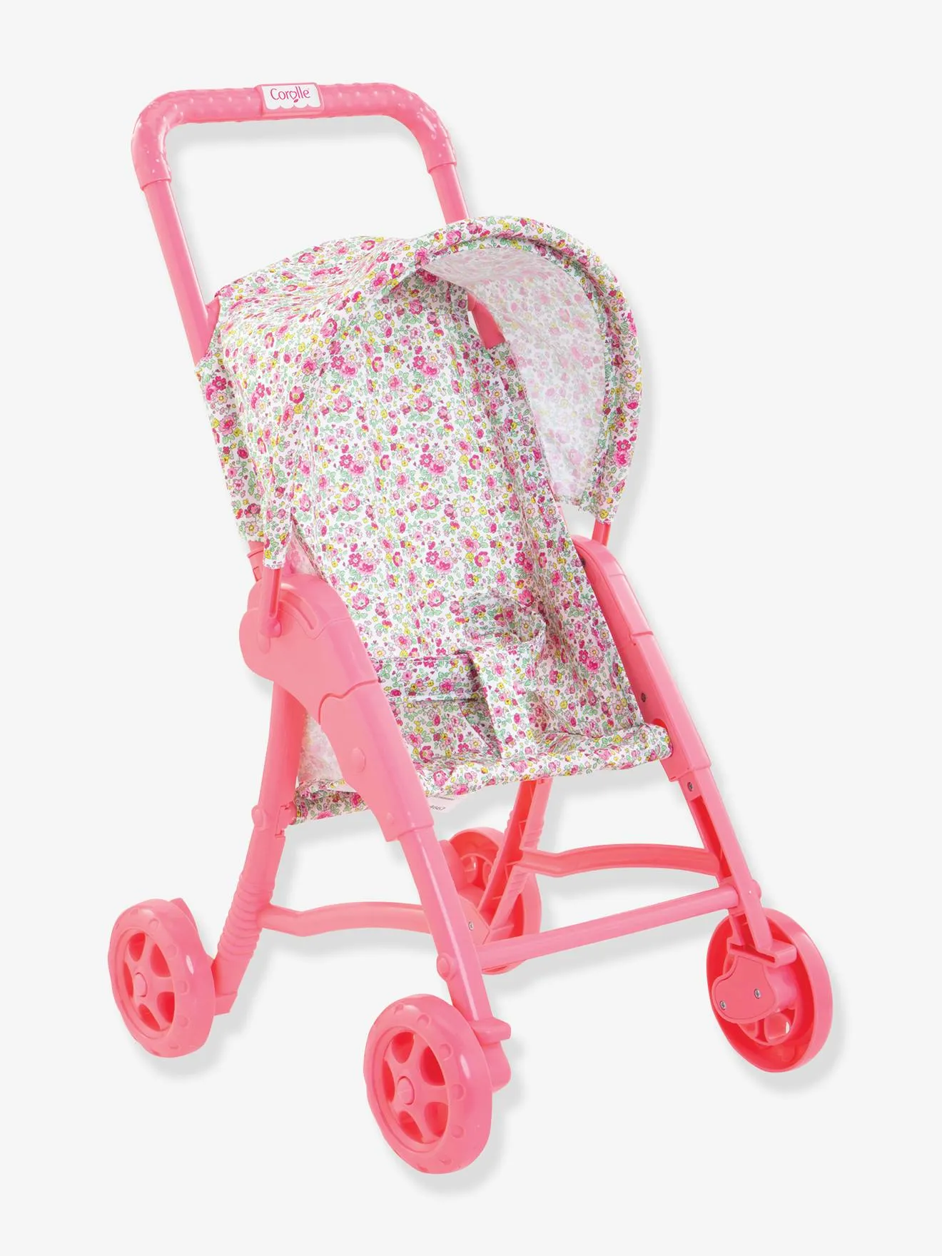 Poussette Fleurie - Mon premier poupon - COROLLE rose bonbon - Corolle