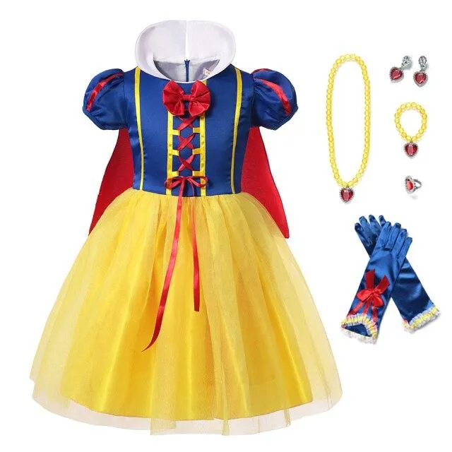 Robe Déguisement Blanche Neige