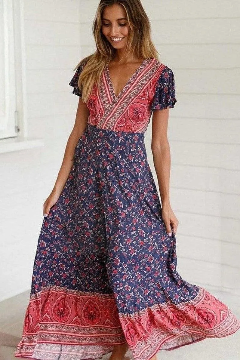 Robe hippie tie and dye