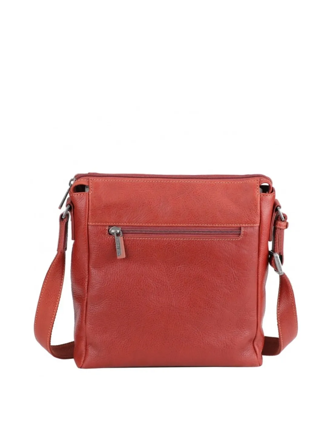 Sacoche homme cuir Arthur et Aston Ref 60542 B Cognac 26*24*9 cm