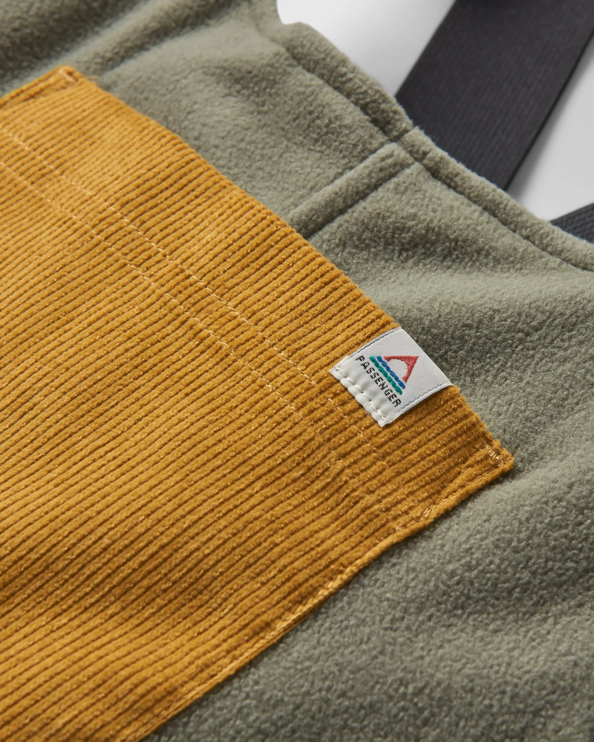 Salopette en Polaire Recyclée Ace - Olive Poudré