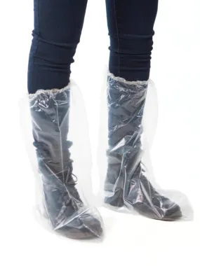 Surbottes PE 70? transparentes martelées - Taille unique - sachet de 50