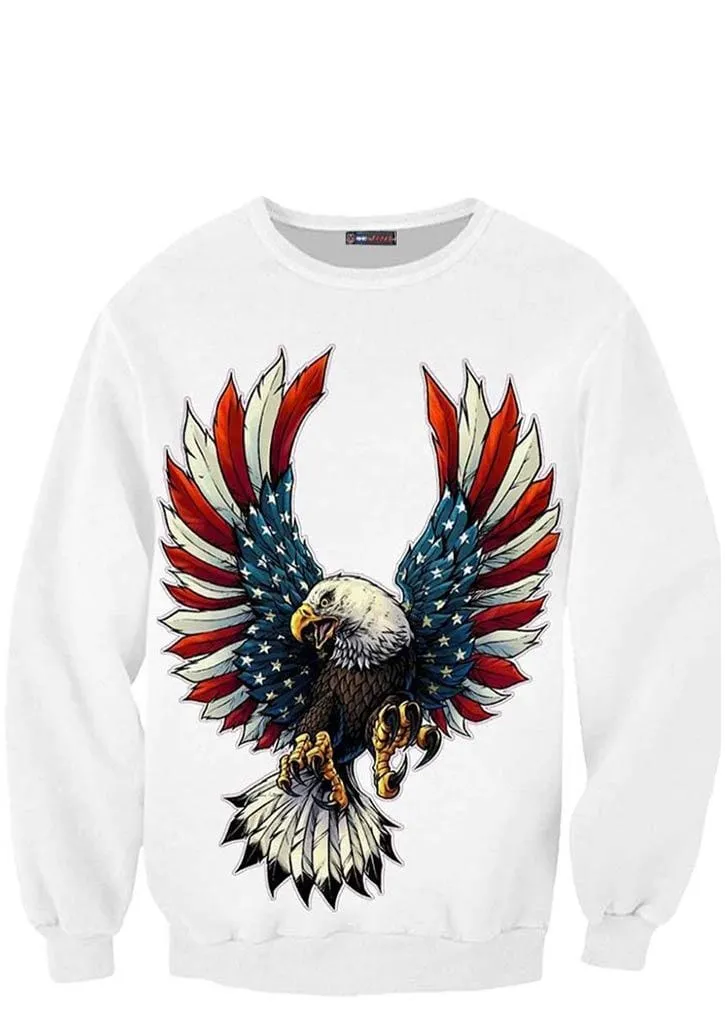 Sweat Aigle Américain Homme
