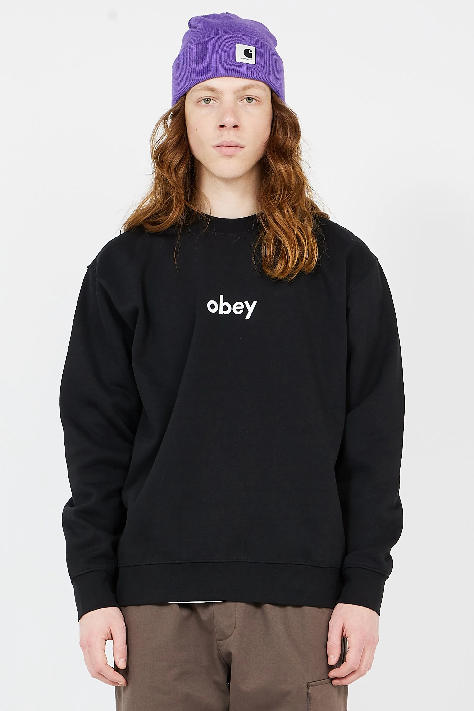 Sweat Noir Obey - Homme | Citadium
