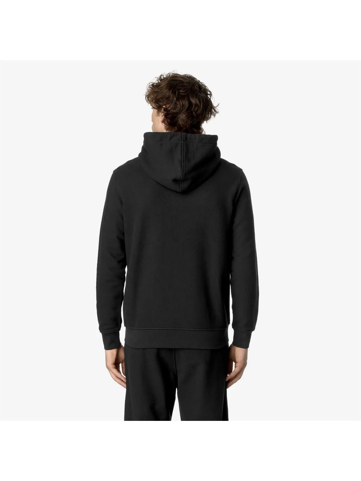 Sweat-shirt noir K-Way pour homme Anthony K8133IW USY
