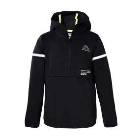 Sweat-shirt à capuche enfant Barzo Noir