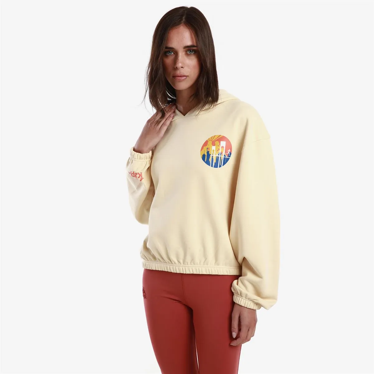 Sweat-shirt à capuche homme Venus Authentic Beige