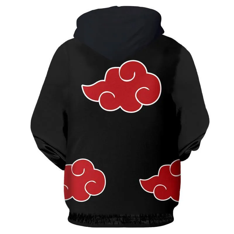 Sweat Zippé Naruto Akatsuki