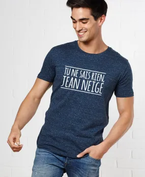 T-Shirt homme Tu ne sais rien Jean Neige