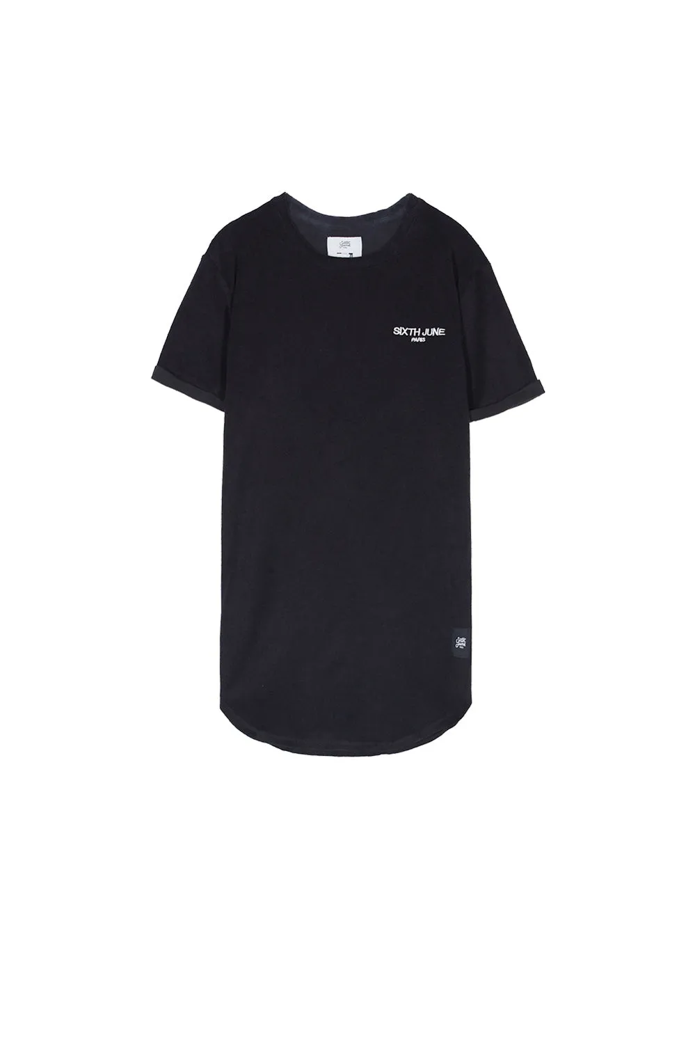 T-shirt towel logo noir