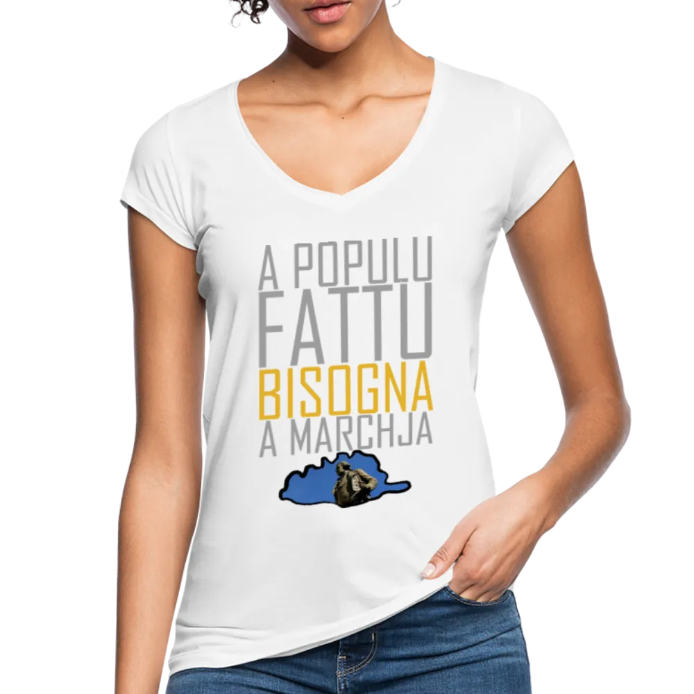 T-shirt vintage A Populu Fattu