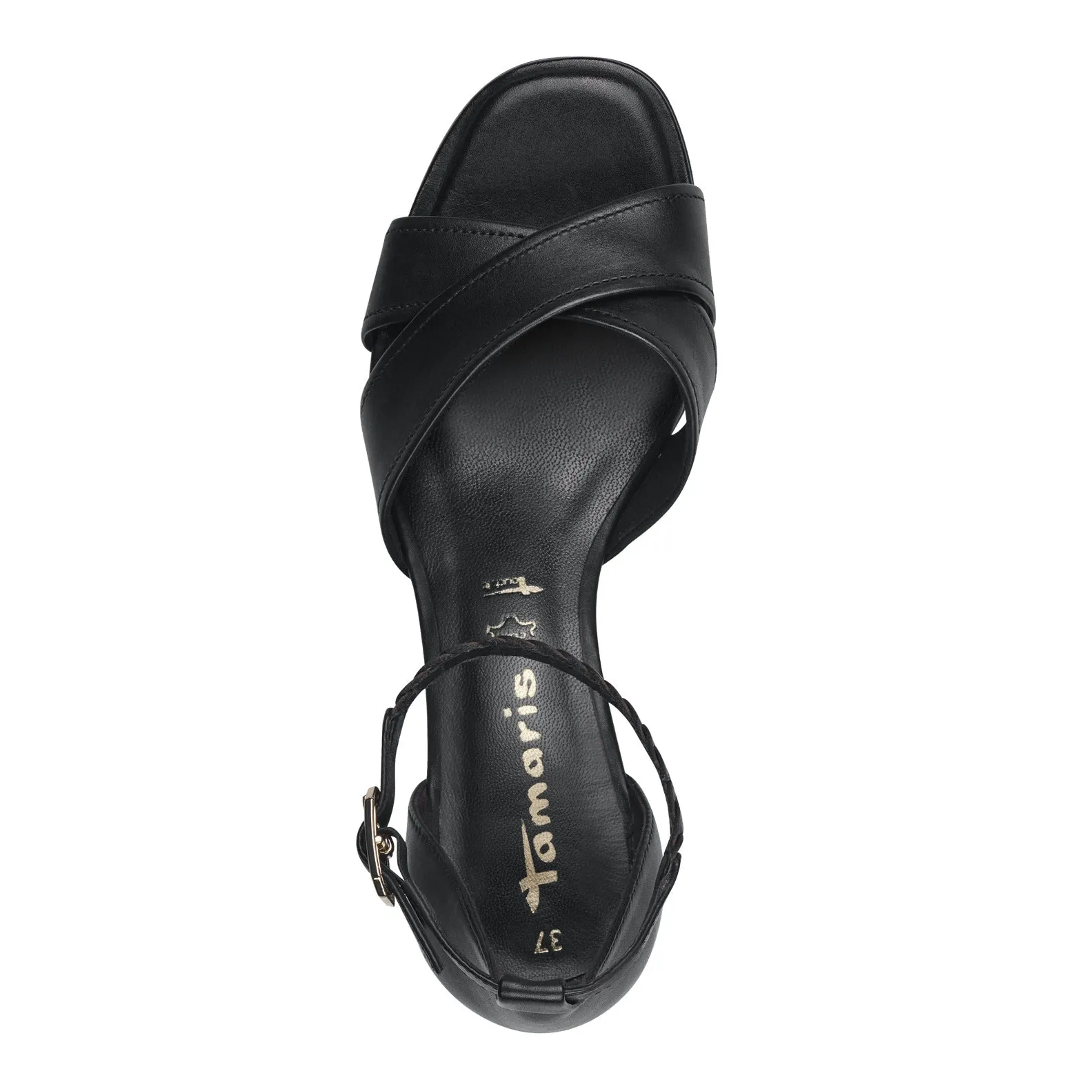 Tamaris - Sandale Noir Cuir 28316-42-001