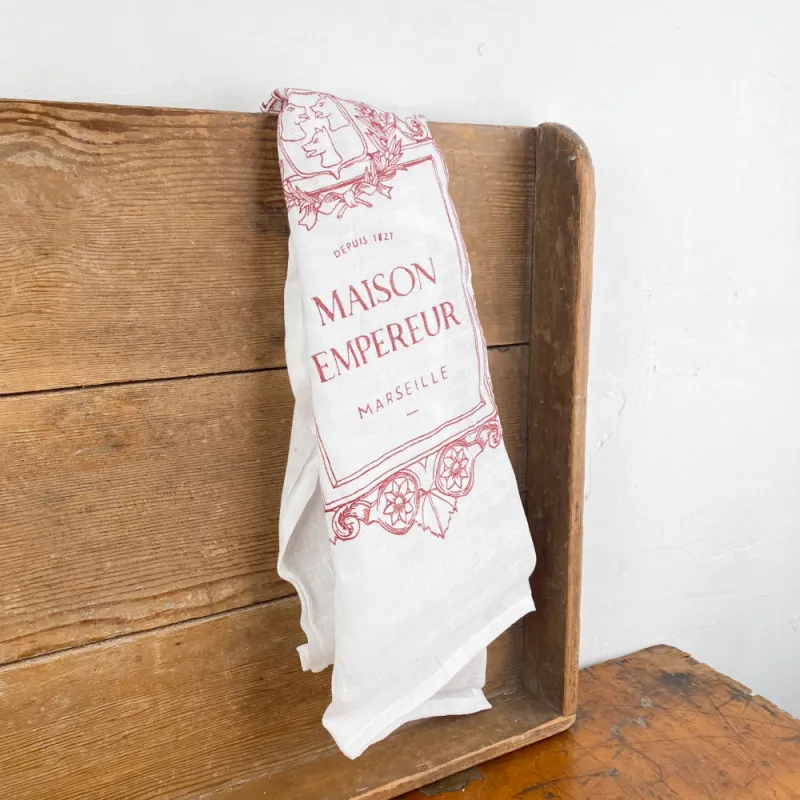 Torchon grenat Maison Empereur