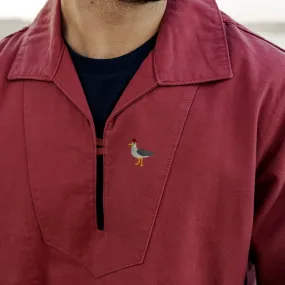 Vareuse unisexe brodée Goéland bonnet rouge