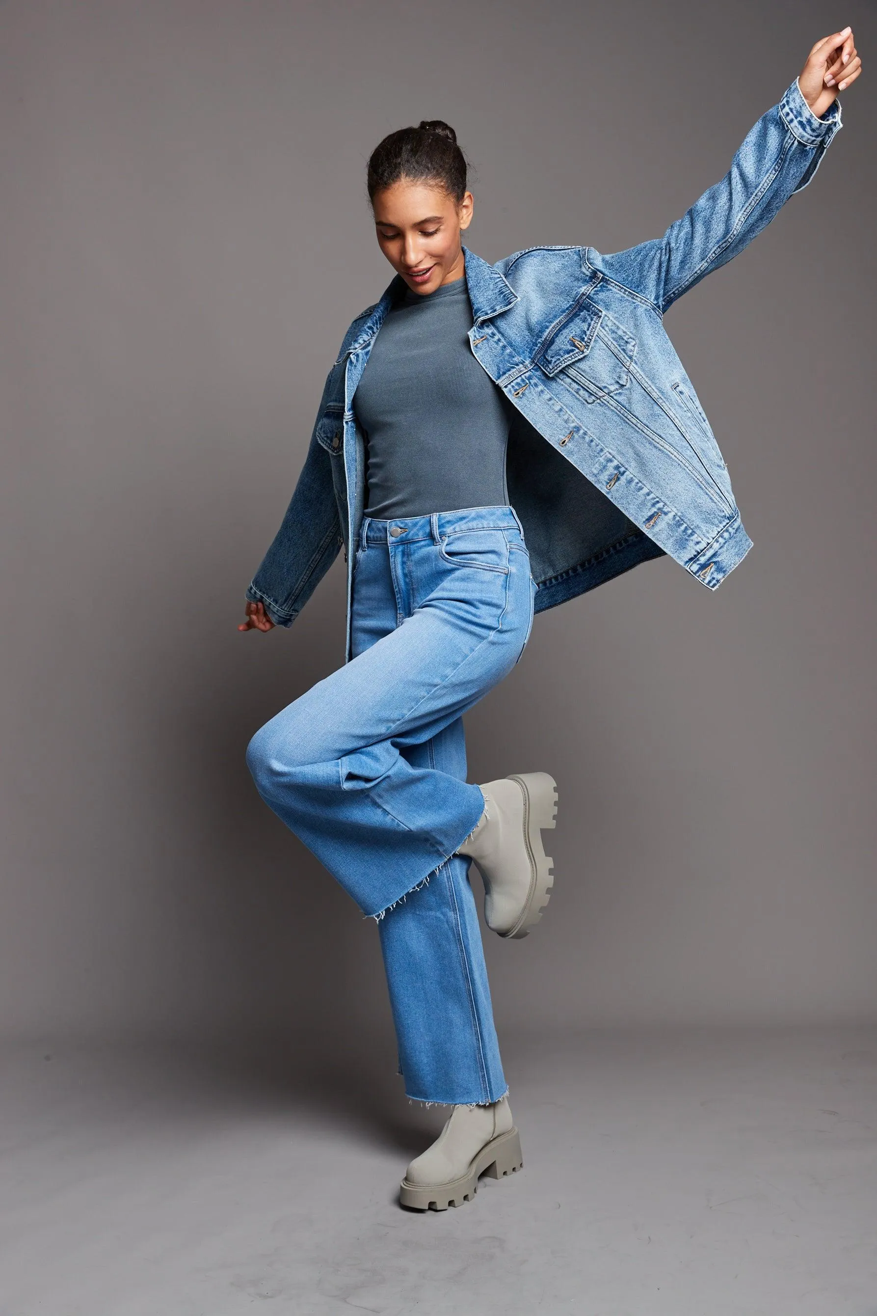 Veste en jean oversize - Zeli