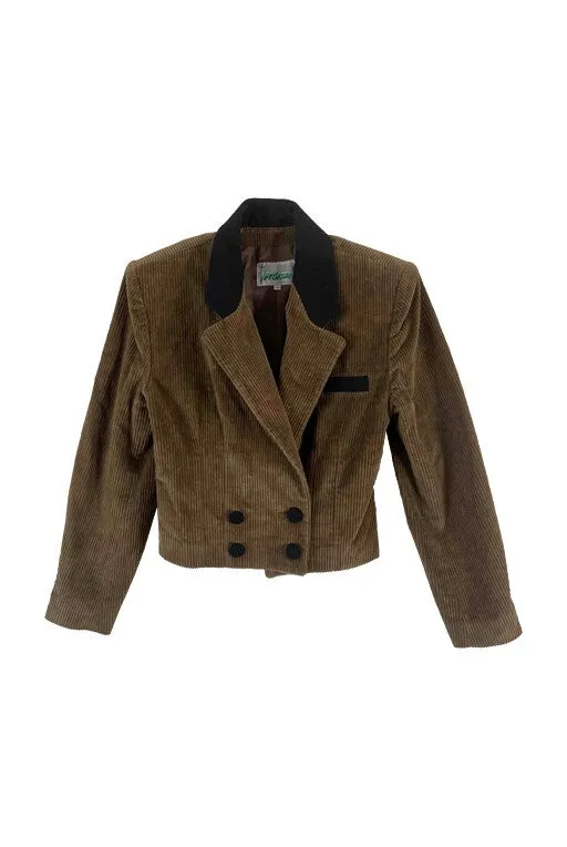 Veste en velours côtelé